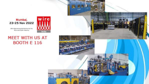 SAS Engineering’s drawing and peeling lines land at wire India 2022