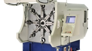 Spring coiler - processing wire from Ø 0.13mm to Ø 32.0mm