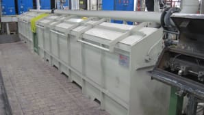 Chemical and electrolytic phosphating lines for steel wire