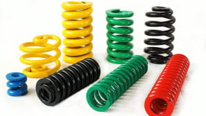 Cold coiled compression springs by Springs Group