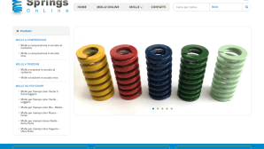 L'e-commerce per acquistare molle di Springs Group