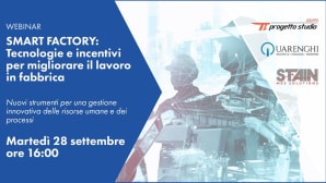 Webinar Stain: tecnologie e incentivi per migliorare il lavoro in fabbrica