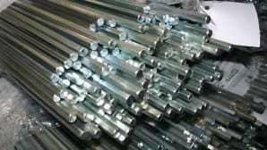 Galvanized bars