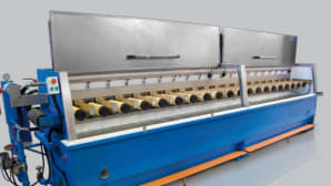 Sictra evolutive multiwire drawing line for plain and tinned copper, CCA and aluminium alloy wires