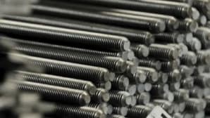 Threaded and thread-rolled bars