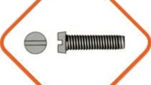 Cheese head screws