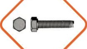 Extrusion hexagon head cap screws