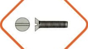 Countersunk screws