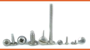 Stainless steel screws