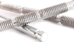Screws with pre-cuts and throats