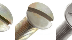 Countersunk head metric and self-forming screws