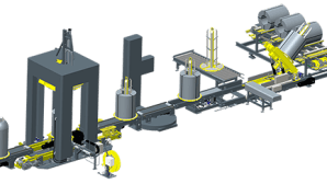 Lines for wire coils packaging
