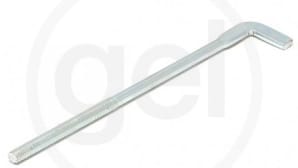 Ganci filettati, tirafondi, ripiegati