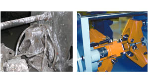 Repair and regrinding of third party carbide rollers for cold rolling