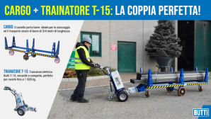 Cargo + trainatore elettrico T-15: la coppia perfetta