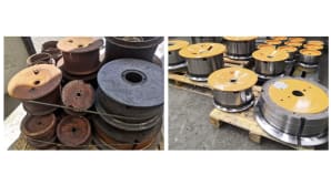 Reconditioning of drawing parts and capstans? RTP Paganoni against wear and signs of time