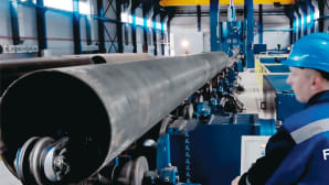 Long bending machines for pipe production and sheet metal processing