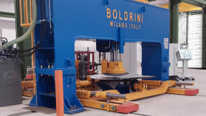 Hydraulic and hydroforming presses for dished heads