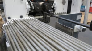 Barre a sezione tonda tagliate a misura