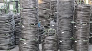 Bright wire coils