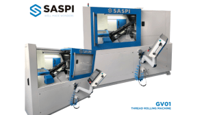 Saspi’s rolling machine and second-operation solutions on display at Fastener Fair Global