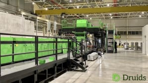 Ecological wire processing with heat treatment & galvanizing process