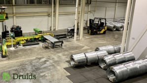 Wire packaging and other end-of-line solutions for wire coils