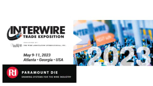 Interwire 2023 at its best with the drawing systems experts Paramount Die