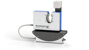 Oscillating in-line height and width measurement solution for profiles