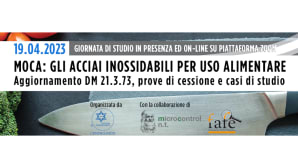 Acciaio Inox per uso alimentare: tutte le novità sulla disciplina MOCA