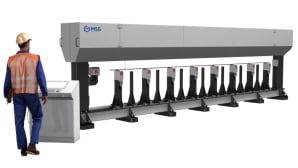 Straightness and twist measuring systems for wire, tubes, and profiles