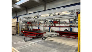 Metal sheet stacking and packaging system by Rizzi to improve efficiency and productivity