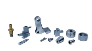 Machine parts for cold heading, thread rolling, and pointing machines