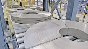 In-line machines for logistics and coils handling