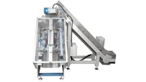 Vertical-Form-Fill-Seal machines for hardware elements and fasteners