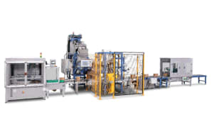Linee automatiche di confezionamento chiodi orientati in scatola