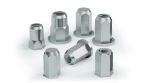 Hexagonal threaded inserts