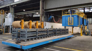 Bogie hearth and bell type furnaces