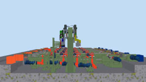 Weight-length tube measurement, marking and punching lines