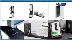 Camera spring length and diameter tester