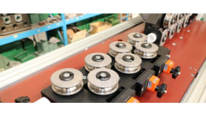 Orbital pipe cutting lines for HVAC pipes and capillary tubes