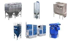 Industrial air filters: models for harmful dust and fumes