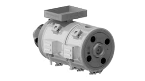 Thermoplastic extrusion heads with fixed and fine tuning centering