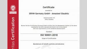 Achieving ISO 50001:2018 renewal, the result of Ervin’s sustained dedication