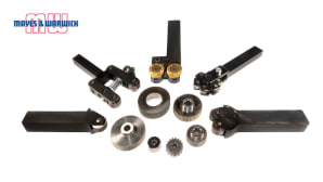 Knurling wheels and holders