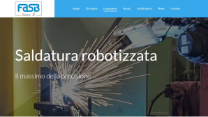 Reparto di saldatura robotizzata di FASB Linea 2, massima precisione e lavorazioni impeccabili
