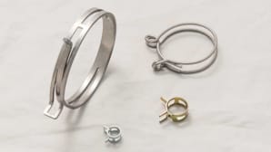 Collari per alberi e morsetti per tubi per usi generali