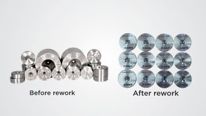 Servicios de rectificado y reacondicionamiento de hileras