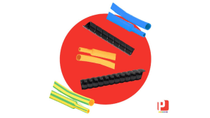Protective spirals and heat shrink tubing