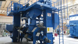 Shot blasting and finishing machines
